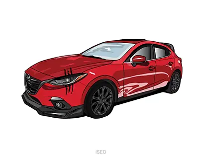 Mazda 3 Cartoon: Khám Phá Nghệ Thuật Thiết Kế Động Lực