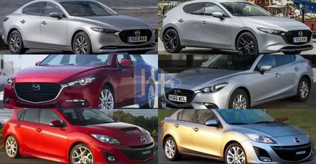 Các Thế Hệ Mazda 3: Hành Trình Phát Triển Từ Sedan Thông Minh Đến Hatchback Đẳng Cấp
