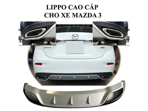 Mazda 3 Lip Sau Kiểu Mec: Nâng Cấp Phong Cách Cho Chiếc Sedan Của Bạn