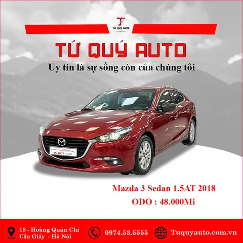 Mazda 3 Màu Đỏ Mới 2018: Chi Tiết, Đánh Giá Và Vì Sao Vẫn "hot"