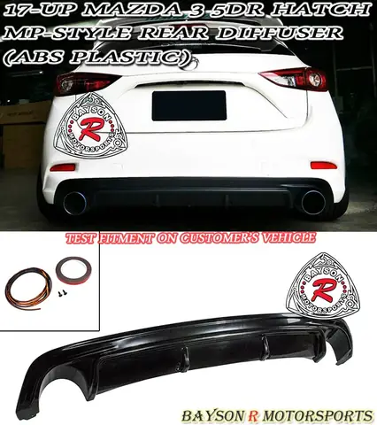 Hướng Dẫn Lắp Và Chọn Rear Diffuser Mazda 3 Cho Hiệu Năng Tối Ưu Hướng Dẫn Lắp Và Chọn Rear Diffuser Mazda 3 Cho Hiệu Năng Tối Ưu