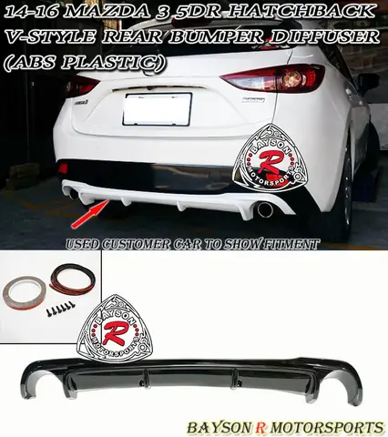 Hướng Dẫn Lắp Và Chọn Rear Diffuser Mazda 3 Cho Hiệu Năng Tối Ưu Hướng Dẫn Lắp Và Chọn Rear Diffuser Mazda 3 Cho Hiệu Năng Tối Ưu