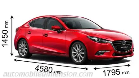 Xem Kích Thước Mazda 3 Sedan Chi Tiết Cho Người Mua