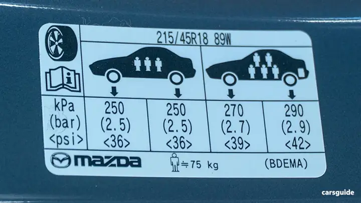 Cách Đặt Áp Suất Lốp Mazda Đúng Chuẩn Cho Mọi Mẫu Xe