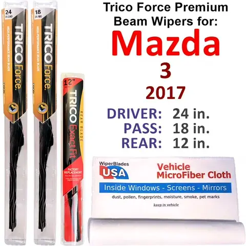 Hướng Dẫn Chọn Lưừi Gạt Mazda Phù Hợp Cho Mọi Mẫu Xe