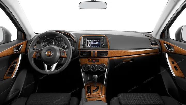 Khám Phá Nội Thất Walnut Brown Nappa Của Mazda 6 Cho Chủ Xe Sang