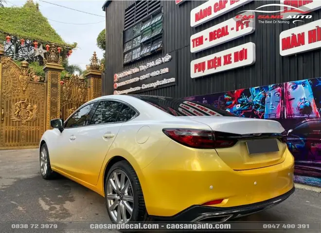 Mazda 6 Dán Film: Nâng Tầm Vẻ Đẹp Sang Trọng Và Bảo Vệ Toàn Diện