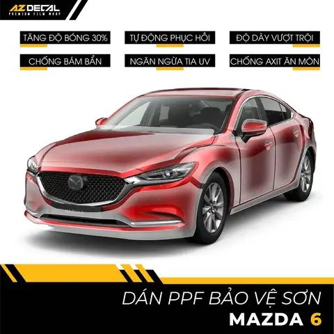 Mazda 6 Dán Film: Nâng Tầm Vẻ Đẹp Sang Trọng Và Bảo Vệ Toàn Diện
