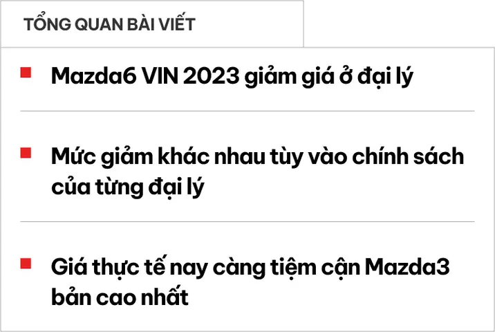 So Sánh Giá Mazda 6 2026: Phiên Bản, Khuyến Mãi & Ưu Đãi So Sánh Giá Mazda 6 2026: Phiên Bản, Khuyến Mãi & Ưu Đãi
