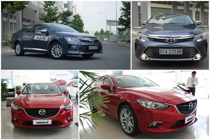 Mazda 6 Hay Camry: So Sánh Chi Tiết 2 Sedan Hạng D Hàng Đầu