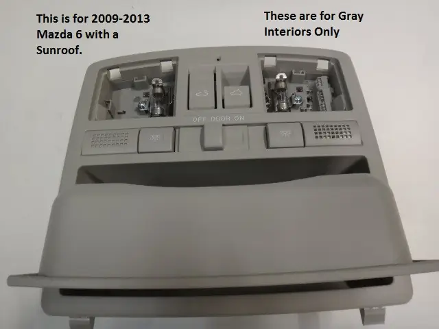 Hướng Dẫn Chọn Và Lắp Đặt Overhead Console Cho Mazda 6