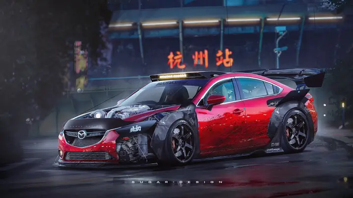 Hướng Dẫn Lắp Đặt Rocket Bunny Cho Mazda 6 – Bước‑bước Chi Tiết