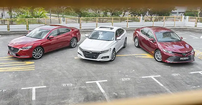 Mazda 6 Vs Camry Vs Accord: Đâu Là "vua" Trên Đường Phố Việt Nam?