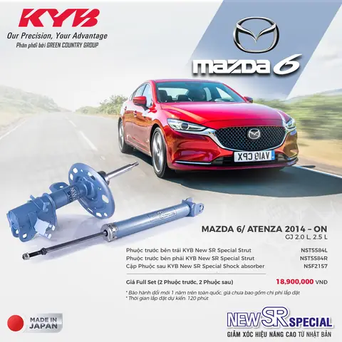 Hướng Dẫn Chọn 10 Phụ Tùng Mazda 6 Đúng Chuẩn Cho Chủ Xe