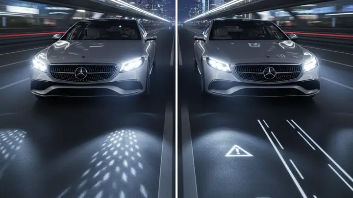 Mazda Adaptive Headlights Vs. Mercedes Multibeam: So Sánh Hệ Thống Chiếu Sáng Thông Minh