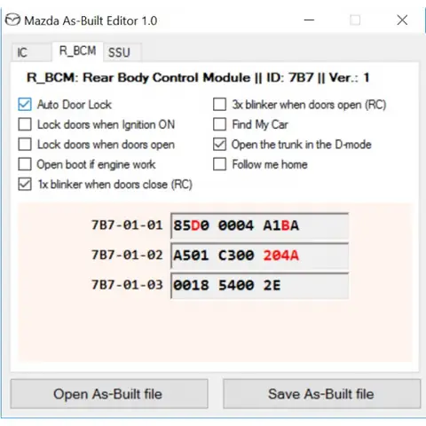 Hướng Dẫn Sử Dụng As‑built Data Mazda Đúng Cách Hướng Dẫn Sử Dụng As‑built Data Mazda Đúng Cách