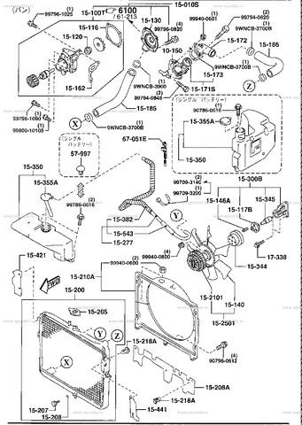 Sơ Đồ Hệ Thống Làm Mát Mazda Bongo: Hướng Dẫn Chi Tiết Cho Người Dùng