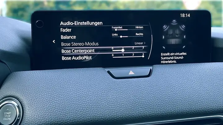 Mazda Bose Audiopilot Là Gì? Công Nghệ Điều Chỉnh Âm Lượng Thông Minh Trên Xe Mazda