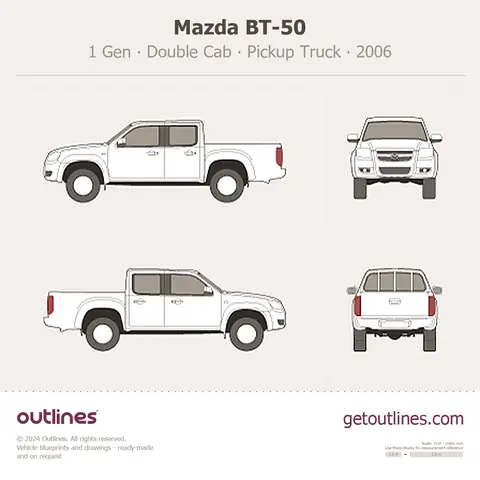 Khám Phá Kích Thước Mazda Bt-50: Chiều Dài, Rộng, Cao Chi Tiết