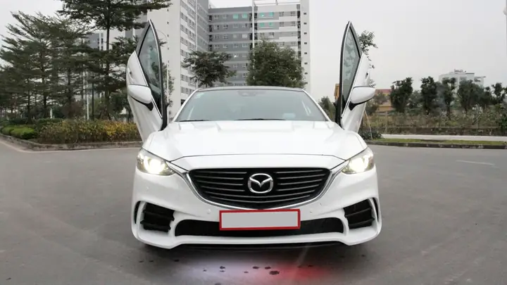 Hướng Dẫn Độ Cửa Cắt Kéo Lamborghini Cho Mazda6 – Bước Tới Bậc Siêu Xe