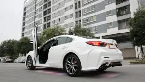 Hướng Dẫn Độ Cửa Cắt Kéo Lamborghini Cho Mazda6 – Bước Tới Bậc Siêu Xe