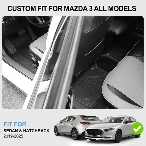Thảm Lót Sàn Ô Tô Mazda Custom Fit: Giải Pháp Bảo Vệ & Nâng Tầm Nội Thất