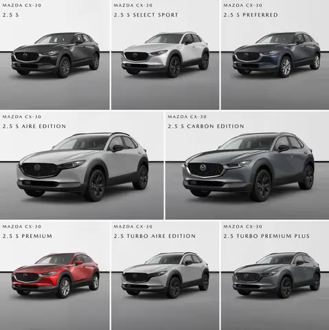 So Sánh Thông Số Kỹ Thuật Mazda Cx‑30 Theo Các Phiên Bản So Sánh Thông Số Kỹ Thuật Mazda Cx‑30 Theo Các Phiên Bản