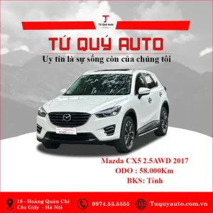 Mazda Cx-5 2.5 At Awd: Chi Tiết Toàn Diện Cho Người Dùng Thông Thái
