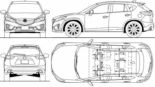 Mazda Cx-5: Kích Thước & Thông Số Kỹ Thuật Chi Tiết