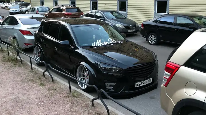 Mazda Cx-5 Hạ Gầm: Phong Cách "slammed" Ấn Tượng