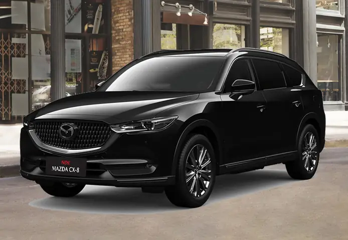 Mazda Cx-8 Màu Đen: Nét Sang Trọng, Đẳng Cấp Trên Từng Chặng Đường