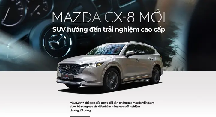 Mazda Cx-8: Khám Phá Mẫu Suv 7 Chỗ Sang Trọng Tại Tây Ninh