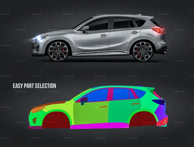 Tải Mockup Mazda Cx-5 (psd, Jpg, Png) Miễn Phí