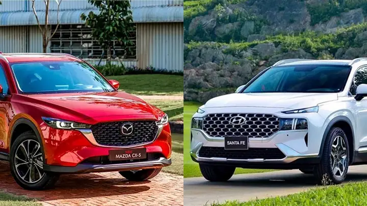 Mazda Cx-5 Hay Santa Fe: Xe Nào Hợp Gia Đình 4 Người?
