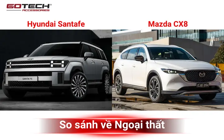 So Sánh Chi Tiết Hyundai Santa Fe Và Mazda Cx‑8 – Suv 7 Chỗ Cho Gia Đình