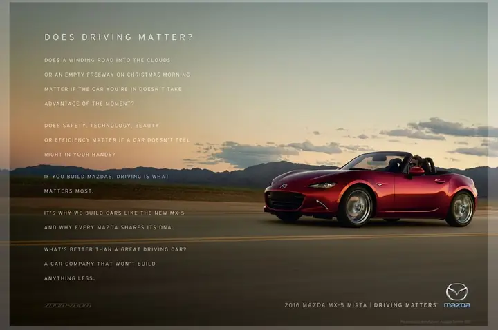 Mazda Driving Matters Là Gì? Triết Lý Đằng Sau Slogan Nổi Tiếng