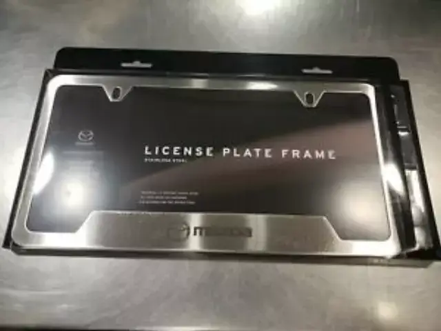 Mazda Driving Matters License Plate Frame: Nâng Tầm Phong Cách Và Cá Tính Cho Xế Yêu