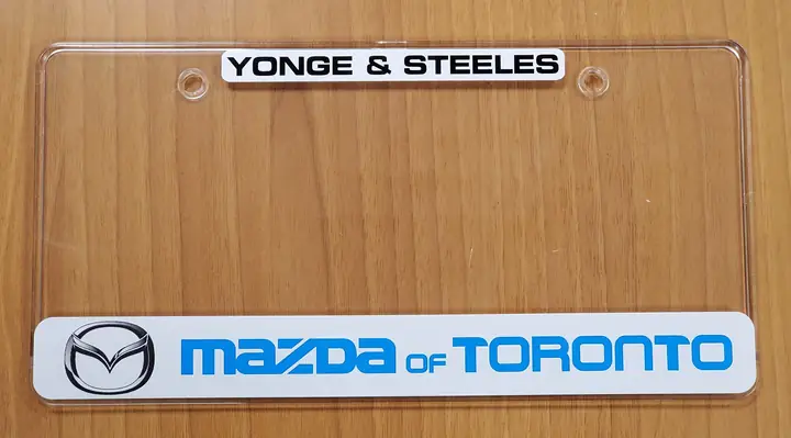 Mazda Driving Matters License Plate Frame: Nâng Tầm Phong Cách Và Cá Tính Cho Xế Yêu