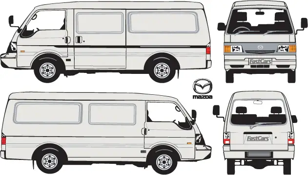 Mazda E2000 2000: Kích Thước Chi Tiết & Thông Số Kỹ Thuật