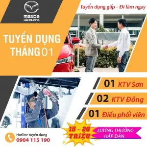 Mazda Hà Tĩnh Tuyển Dụng: Cơ Hội Nghề Nghiệp Hấp Dẫn Tại Đại Lý Xe Hơi Hàng Đầu