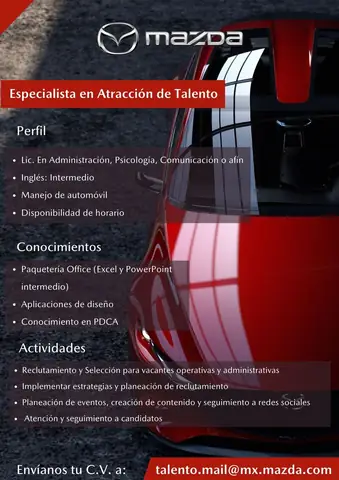 Mazda Mexico Bolsa De Trabajo: Cơ Hội Nghề Nghiệp Hấp Dẫn Tại Mexico