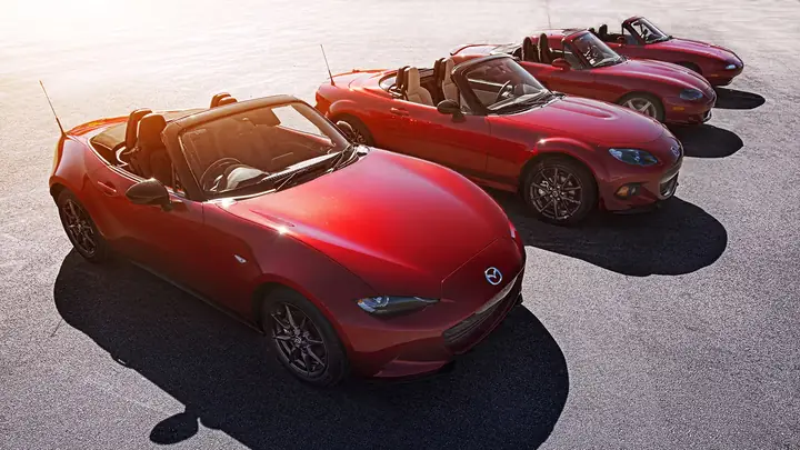 Mazda Mx-5: Lịch Sử & Các Thế Hệ Xe