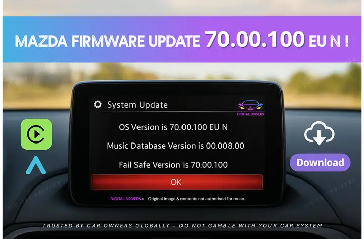Cập Nhật Firmware Mzd Connect Mazda 3: Hướng Dẫn Tải File