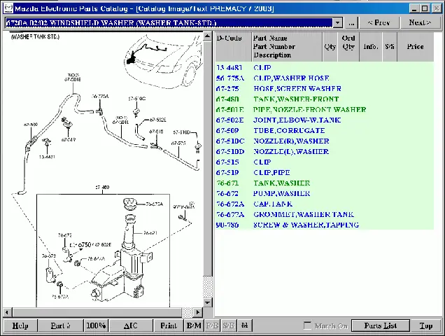 Phụ Tùng Mazda: Mua Phụ Kiện Chính Hãng Online