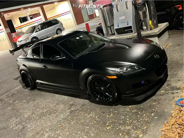 Mazda Rx-8 Matte Black: Biến Tấu Ngoại Hình Cho Dòng Xe Huyền Thoại
