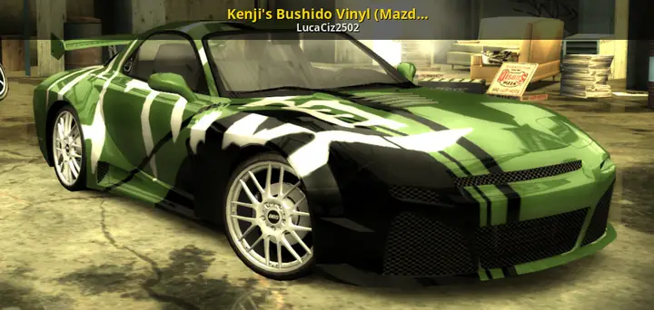 Kenji's Rx-7 Bushido Livery: Tái Tạo & Sở Hữu