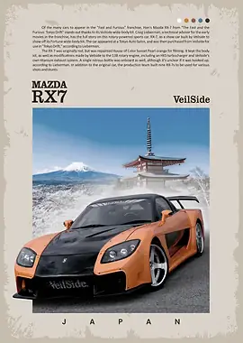 Rx-7 Veilside: Xe Độ Biểu Tượng Từ Tokyo Drift