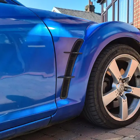 Cách Lắp Mazda Rx-8 Fender Strakes Chi Tiết