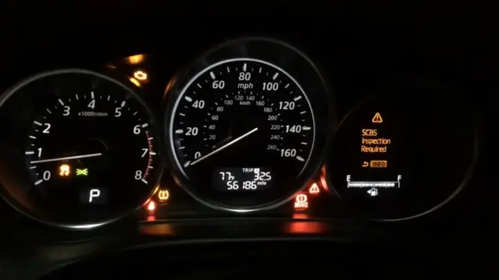 Cách Reset Lỗi Scbs Inspection Required Xe Mazda
