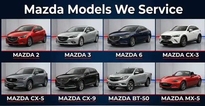 Trung Tâm Dịch Vụ Mazda Dubai: Nơi Phụ Tùng Hãng Đầu